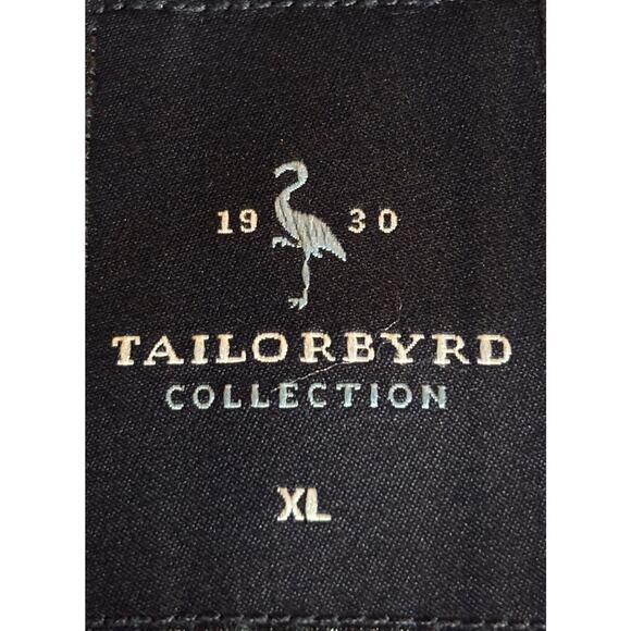 Tailorbyrd Mens Button Down Shirt Blue/Pink/White Plaid Size XL Chest Pocket EUC - Picture 9 of 9